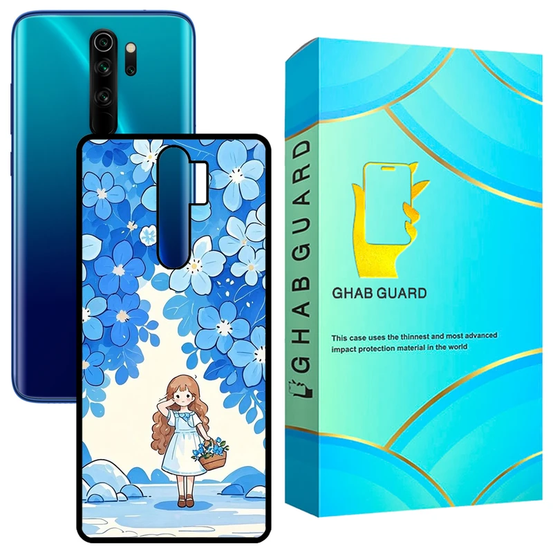 کاور قاب گارد طرح دخترانه مدل GCHPN8P مناسب برای گوشی موبایل شیائومی Redmi Note 8 Pro