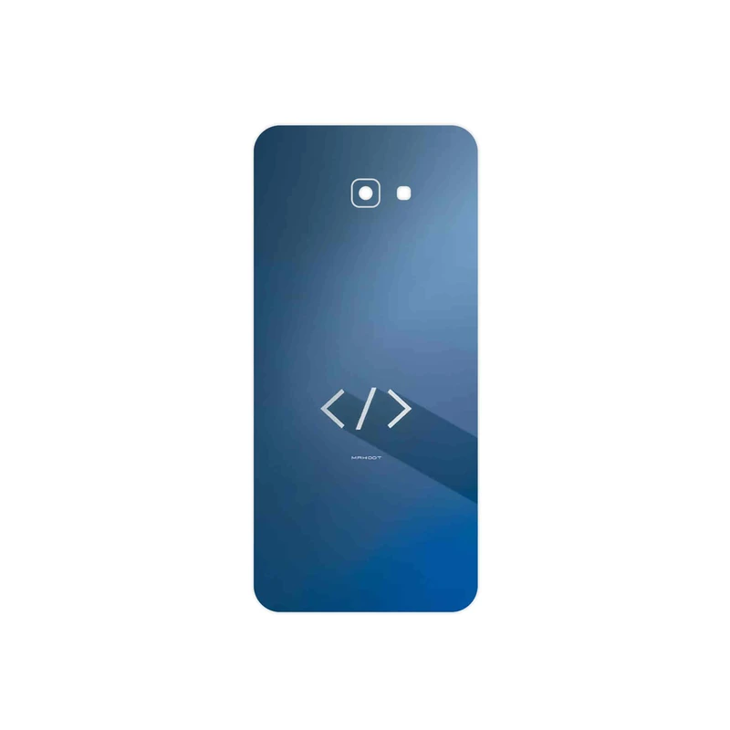 برچسب پوششی ماهوت مدل Minimal Coding icon مناسب برای گوشی موبایل سامسونگ Galaxy J4 Plus