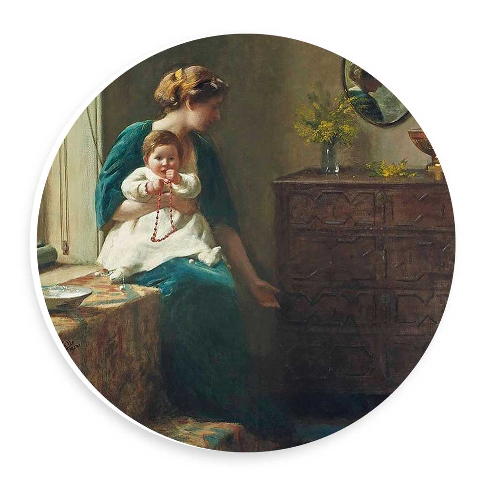 دیوارکوب طرح مادر و کودک مدل wtb352