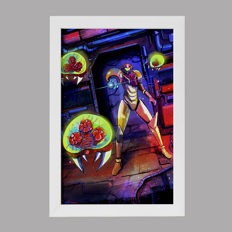 تابلو خندالو مدل بازی متروید (Metroid) کد 35658