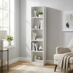 کتابخانه DND مدل توچال - پنج طبقه - سفید