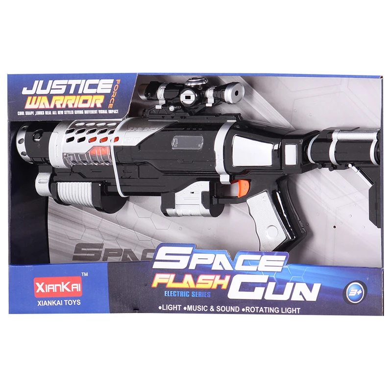 تفنگ بازی جاستیک مدل 8361 Space Flash Gun
