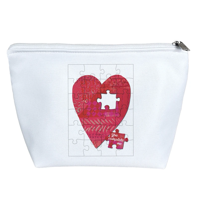 کیف لوازم آرایش دخترانه خندالو مدل عاشقانه Lovely کد H1058