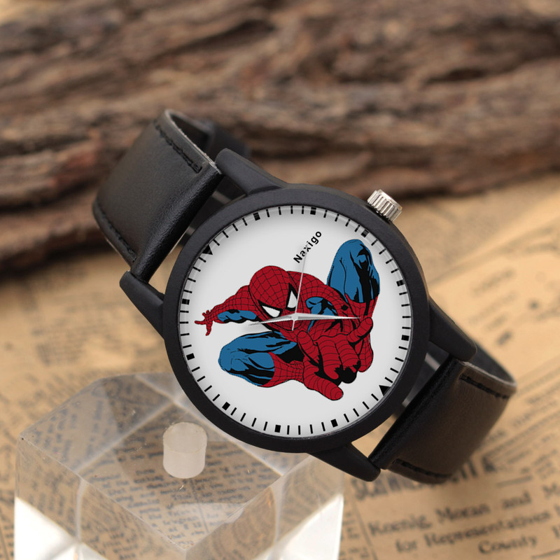 ساعت مچی عقربه ای ناکسیگو مدل Spider Man کد LF14334
