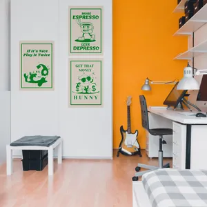 تابلو شاسی مدل انگیزشی طرح کارتونی کالکشن سه عددی کد 2323