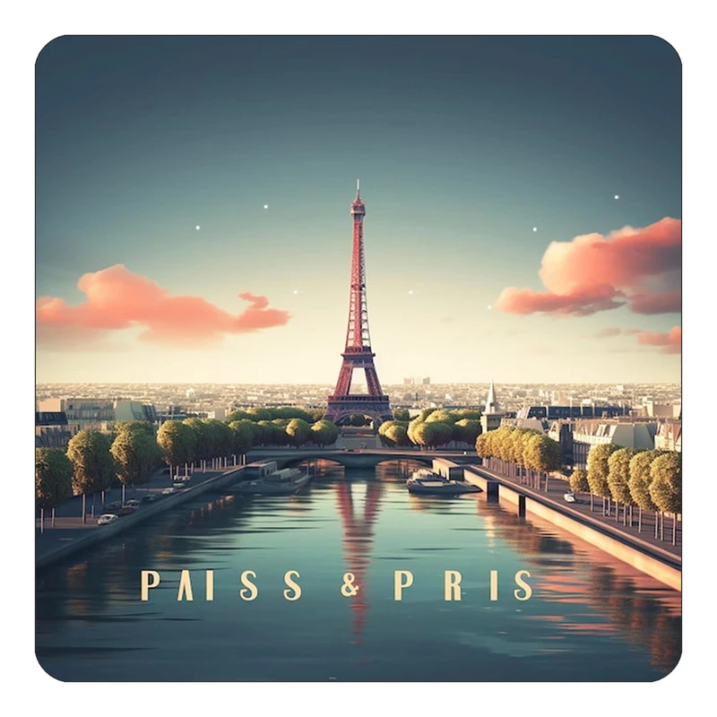 مگنت کاکتی طرح پاریس Paris مدل mp55443