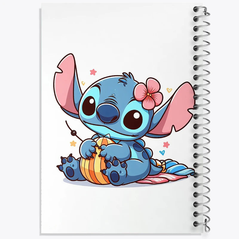 دفتر نقاشی 50 برگ خندالو طرح استیچ (Stitch) کد 37198