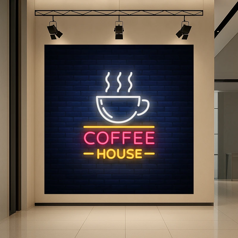 پوستر طرح قهوه مدل COFFEE HOUSE کد AR3059670