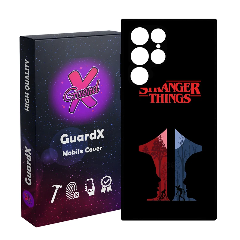 کاور گارد ایکس طرح Stranger Things مدل 10883 مناسب برای گوشی موبایل سامسونگ Galaxy S23 Ultra