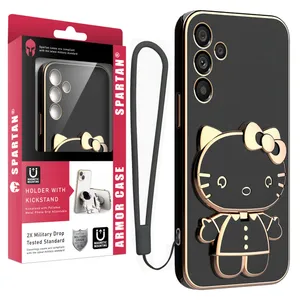Spratan Kitty Cover For Samsung Galaxy S23FE / S23 FE With Strap