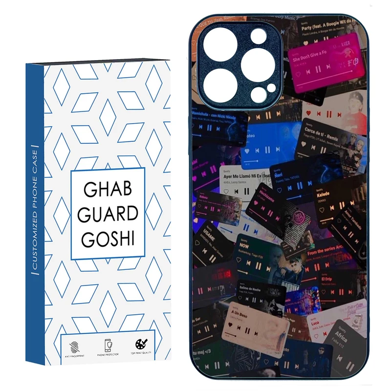 کاور قاب گارد گوشی طرح موزیک کد TPU-264 مناسب برای گوشی موبایل اپل IPHONE 15 PRO MAX