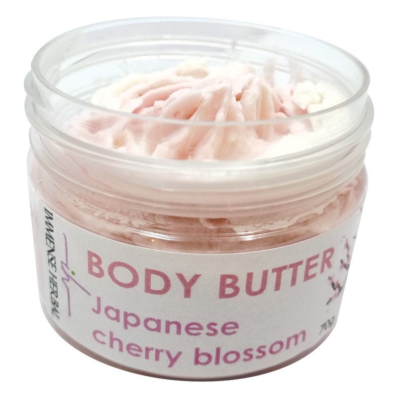 کره بدن ایمنس هربال مدل شکوفه گیلاس ژاپنی  وزن 110 گرم