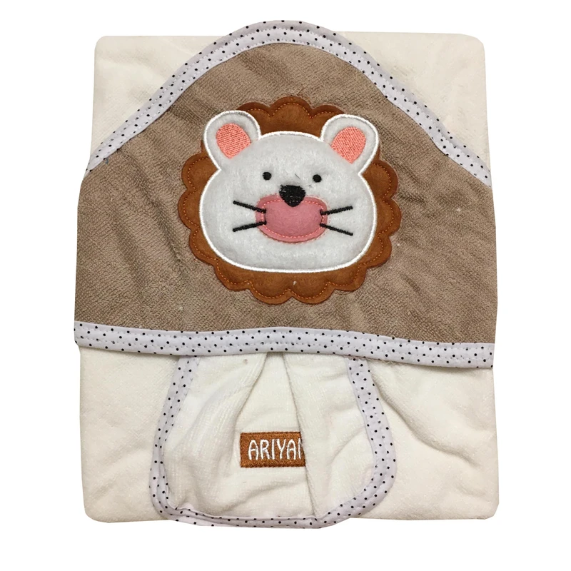 حوله نوزادی مدل سما کد 985 سایز 90x90 سانتی متر