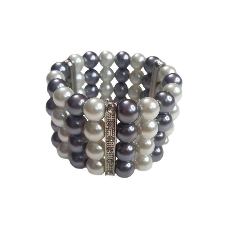 دستبند دخترانه مدل مروارید درشت