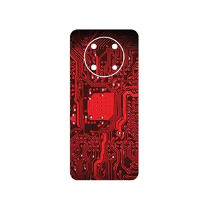 MAHOOT Red_Printed_Circuit_Board Cover Sticker for Huawei Nova Y90