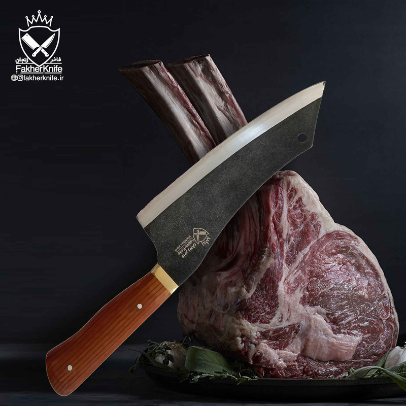 چاقوی آشپزی فاخر زنجان مدل ساطورعربی پلاس