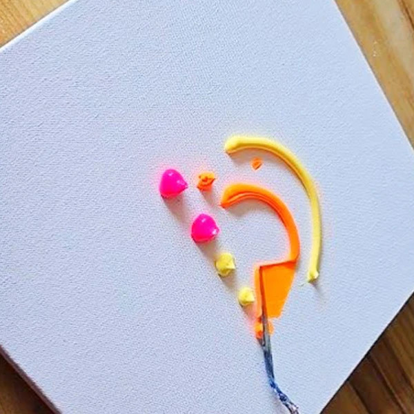 بوم نقاشی قابوم کد 404003 سایز 40*40 سانتی متر