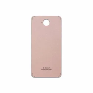 MAHOOT Rose Gold Leather Cover Sticker for Microsoft Lumia 650