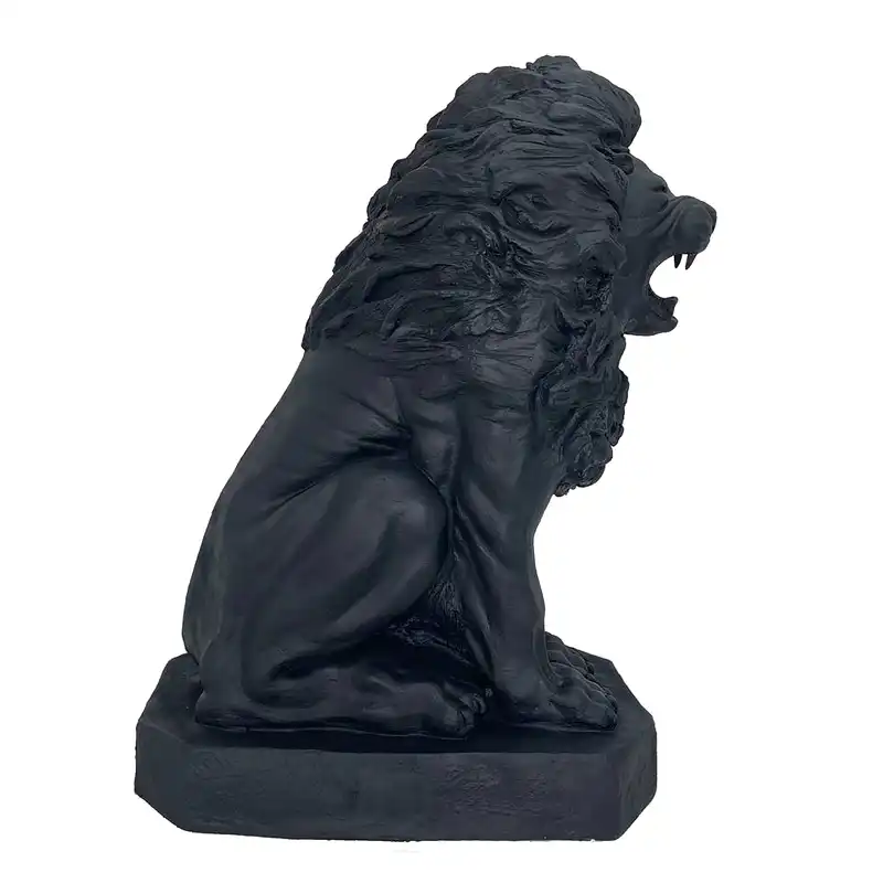 مجسمه مدل شیر نشسته