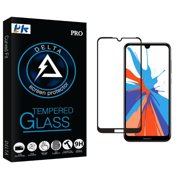محافظ صفحه نمایش پی کی مدل Delta Glass مناسب برای گوشی موبایل هوآوی Y6 Prime 2019