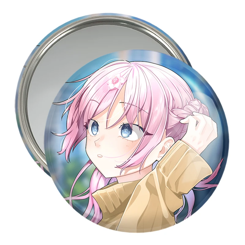 آینه جیبی خندالو مدل شیکیموری سان انیمه شیکیموری  کد 15896