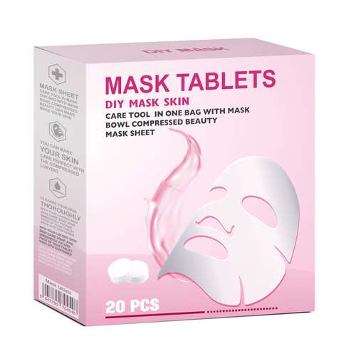 قرص ماسک ورقه ای صورت تابلتس مدل tablets بسته 20 عددی