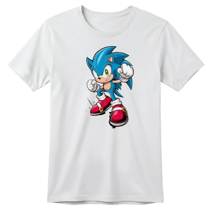 تی‌شرت آستین کوتاه بچگانه مدل سونیک کد p3 