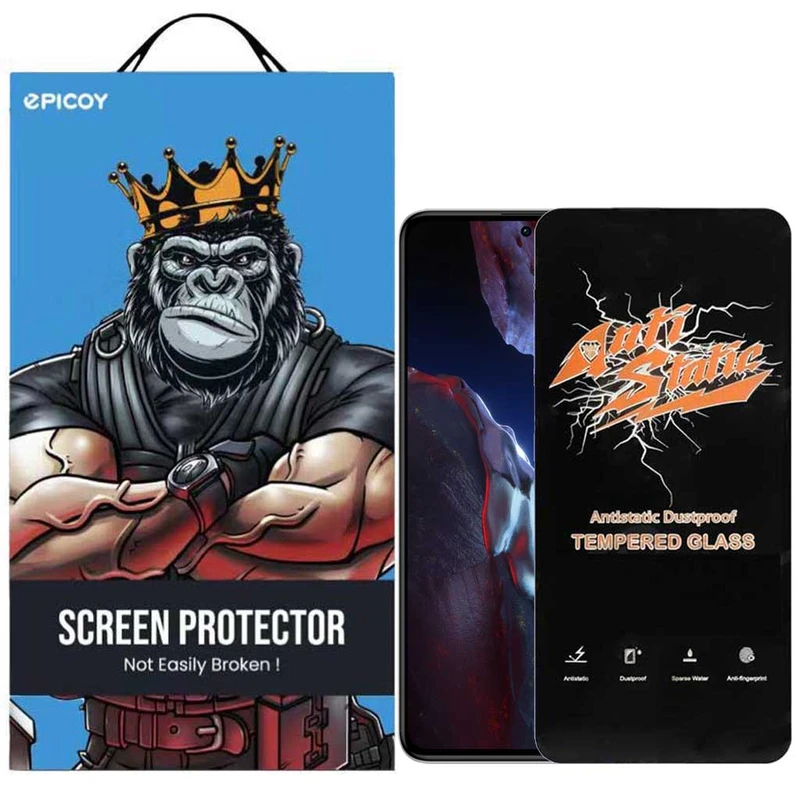 محافظ صفحه نمایش اپیکوی مدل Antistatic Dustproof مناسب برای گوشی موبایل شیائومی Poco F5 Pro / Poco F5 / Redmi Note 12 Turbo