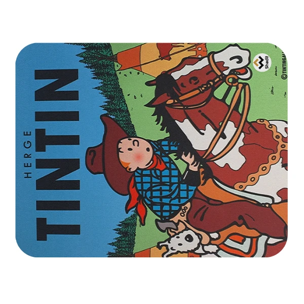 ماوس پد شادیت مدل تن تن کد32 سایز24*19 سانتی متر