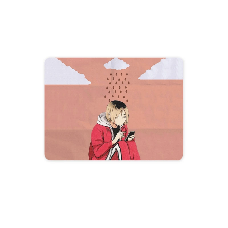 ماوس پد ترمه طراحان ایده مدل انیمه آبشار سرنوشت Haikyu کد strm0599