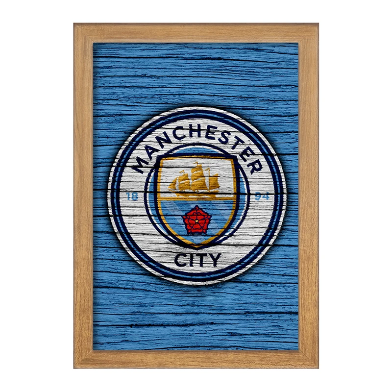 تابلو خندالو مدل باشگاه منچسترسیتی Manchester City  کد 2053
