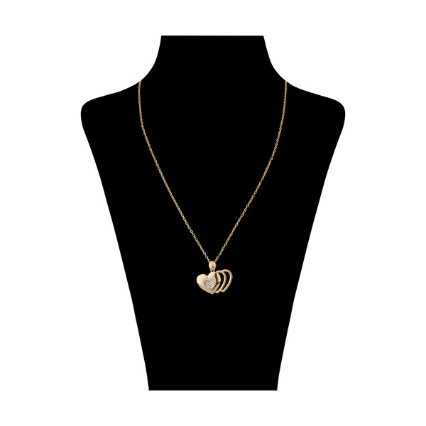 گردنبند طلا 18 عیار زنانه مایا ماهک مدل MM1760 طرح قلب