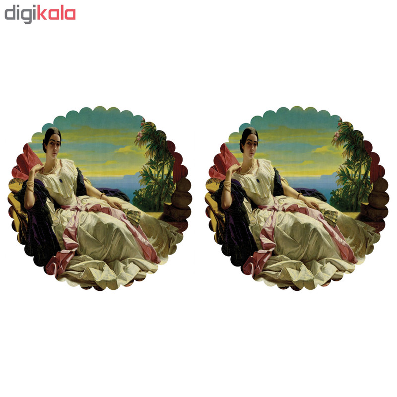 ست رومیزی 2 تکه مدل T4-42707