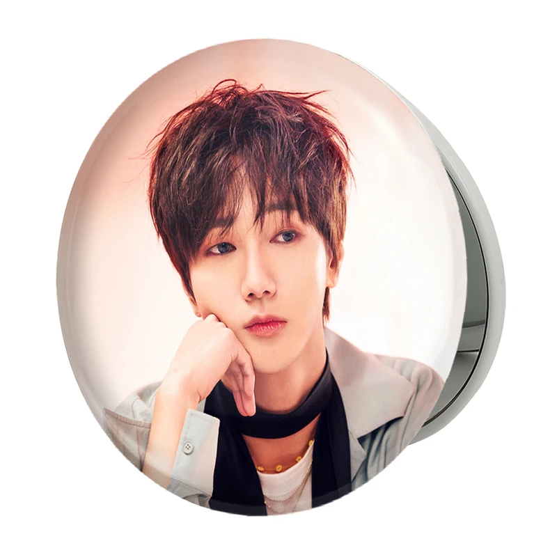 آینه جیبی خندالو طرح یسونگ گروه سوپر جونیور Super Junior مدل تاشو کد 21482 