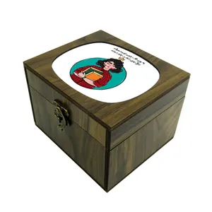 جعبه هدیه طرح دخترانه کتاب و چای کد 9282103