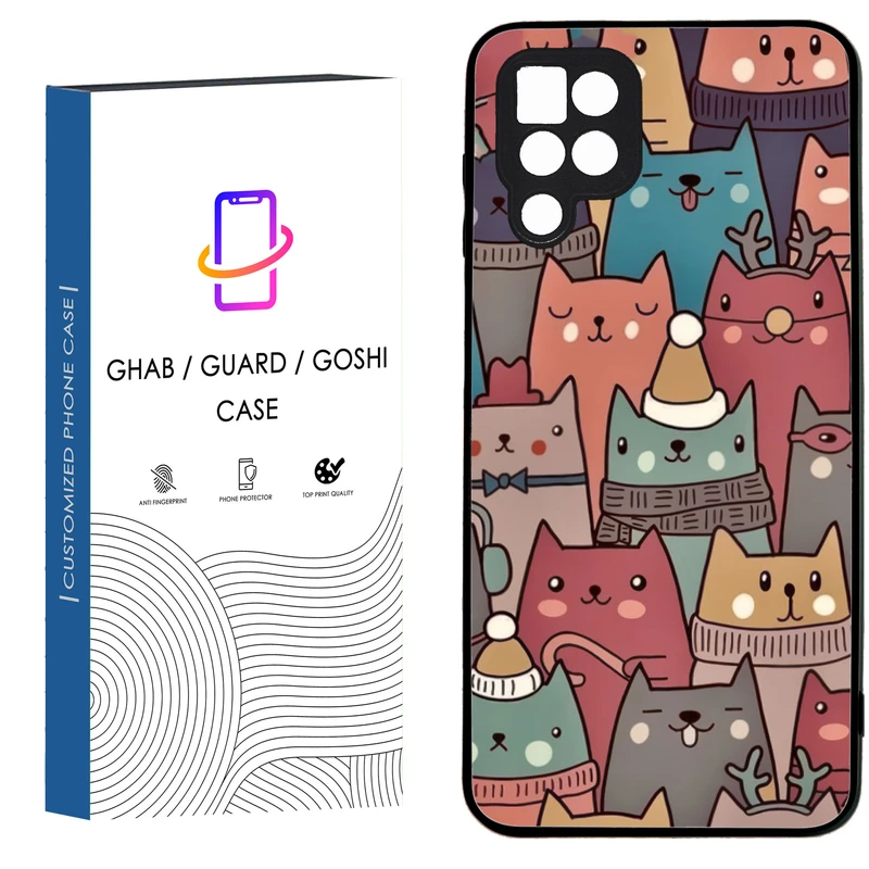 کاور قاب گارد گوشی طرح فانتزی کد 30 - TPU مناسب برای گوشی موبایل سامسونگ Galaxy A12