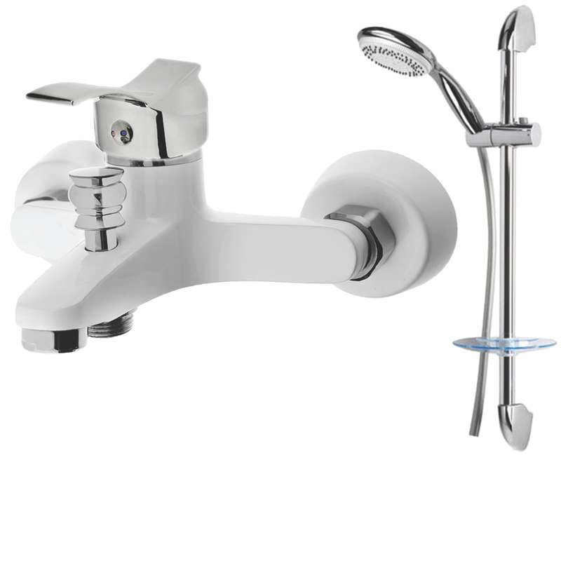 شیر حمام ایلمان مدل موج WK8760 به همراه علم دوش