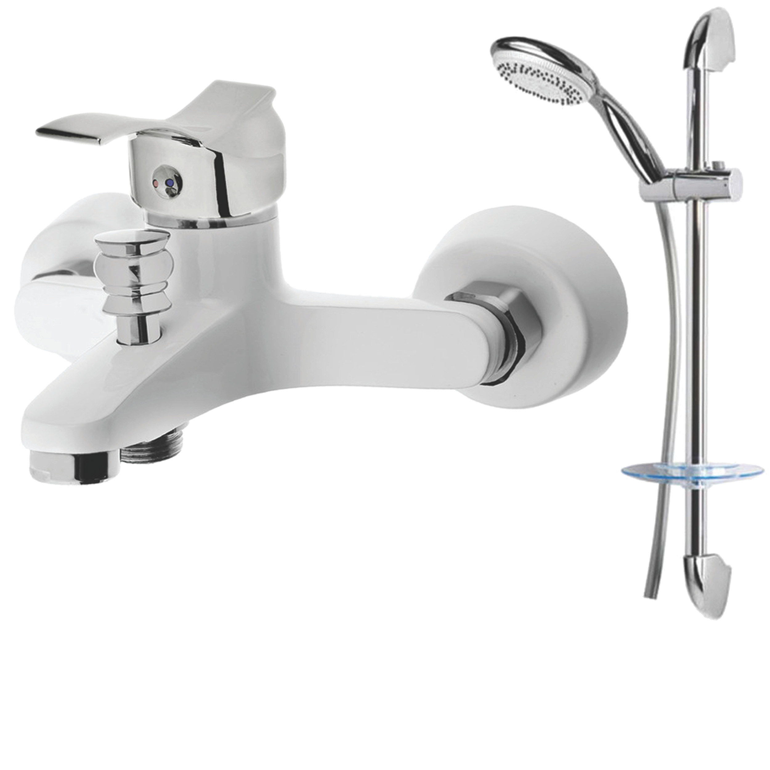 شیر حمام ایلمان مدل موج WK8760 به همراه علم دوش