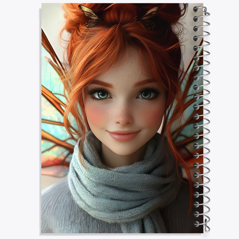 دفتر نقاشی 50 برگ خندالو طرح دخترانه کد F8438