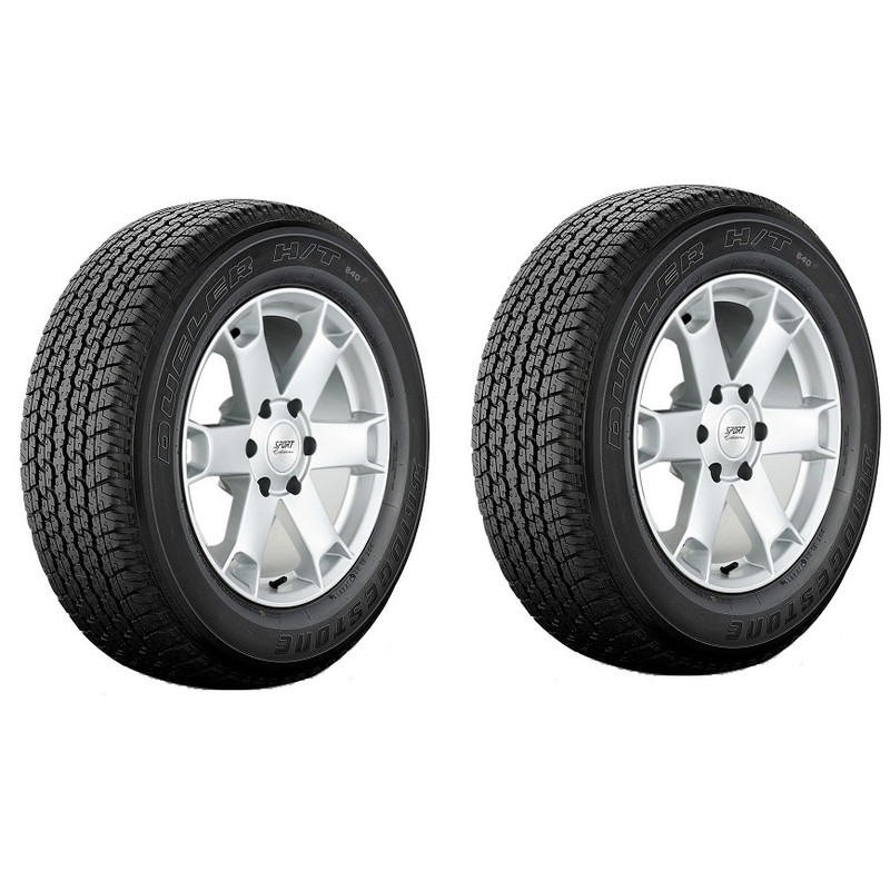 لاستیک خودرو بریجستون مدل  DUELER H/T D840 سایز 255/70R15 - دو حلقه
