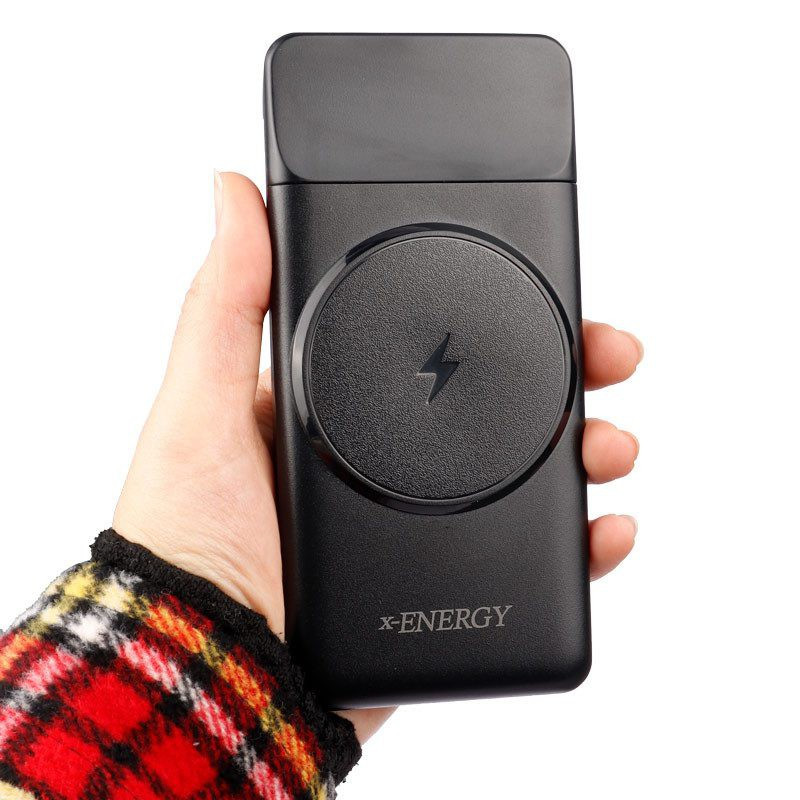 پاور بانک ایکس-انرژی مدل x-86w wireless 22.5w ظرفیت 10000 میلی آمپر