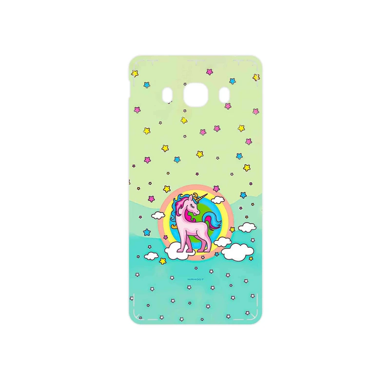 برچسب پوششی ماهوت مدل Rainbow unicorn adventure مناسب برای گوشی موبایل سامسونگ Galaxy J5 2016