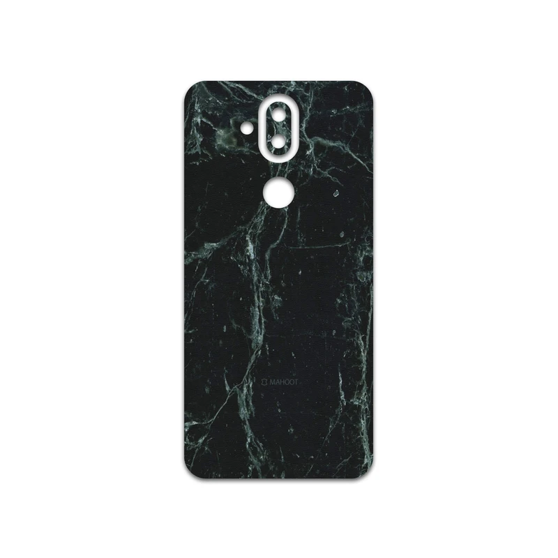 برچسب پوششی ماهوت مدل Graphite-Green-Marble مناسب برای گوشی موبایل نوکیا 8.1