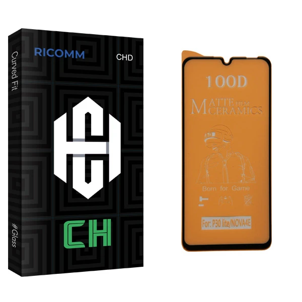 محافظ صفحه نمایش مات ریکام مدل CH glass مناسب برای گوشی موبایل هوآوی P30 lite/ Nova 4e