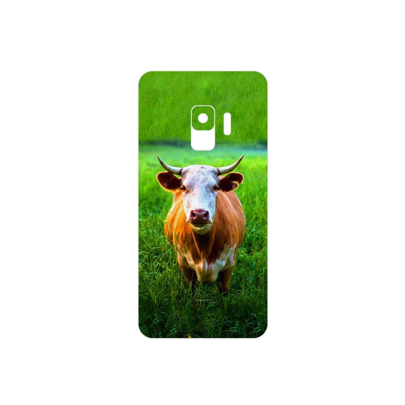 برچسب پوششی ماهوت مدل Cow مناسب برای گوشی موبایل سامسونگ Galaxy S9