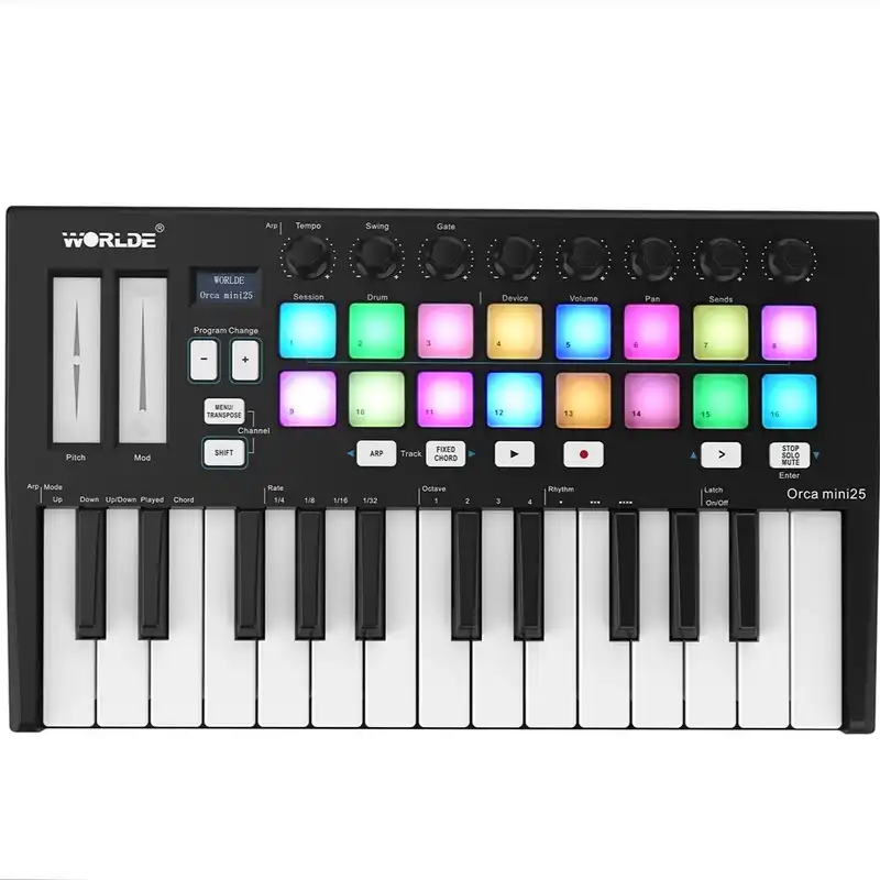 میدی کنترلر  ورلد مدل ORCA MINI