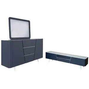 آینه و کنسول مدل SORENA 108-204 به همراه میز تلویزیون