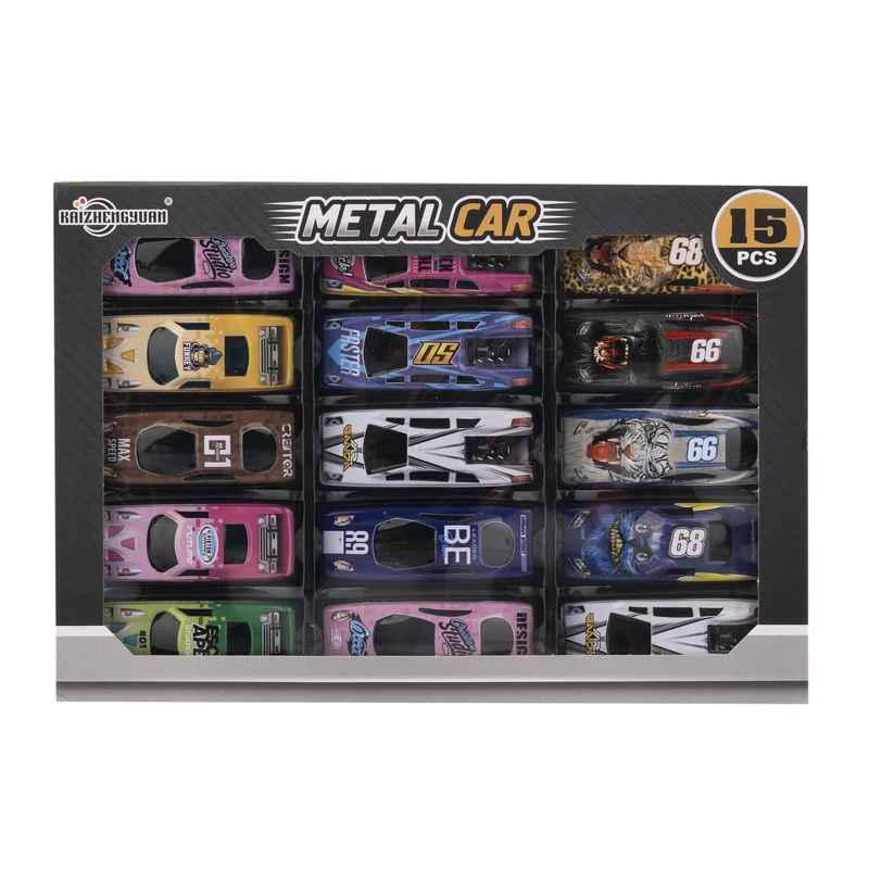 ماشین بازی مدل METAL CAR کد 957 مجموعه 15 عددی