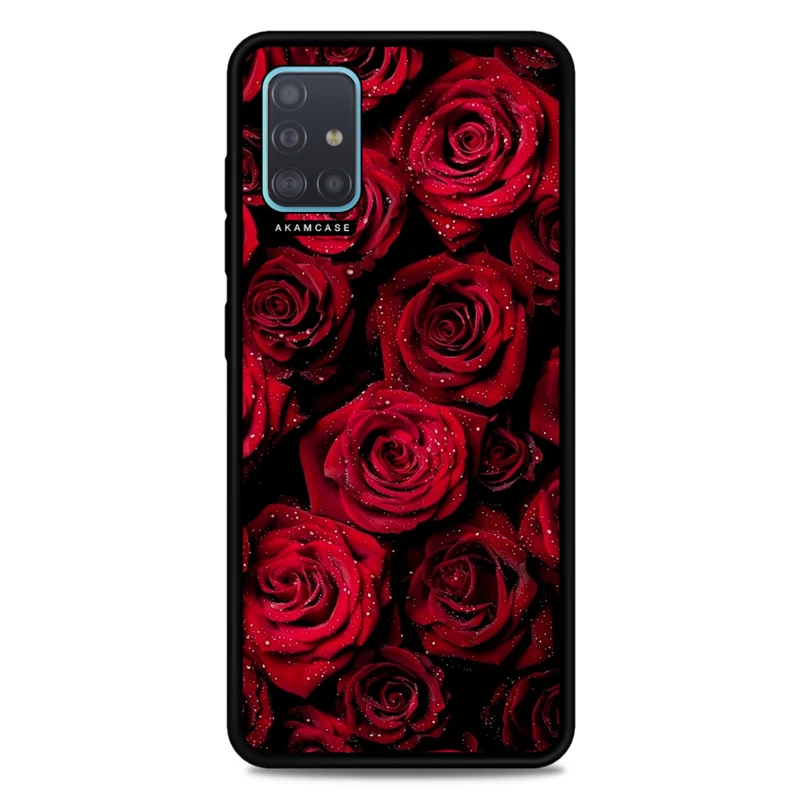 کاور آکام مدل AMC-WSGA51-FLOWERS-35 مناسب برای گوشی موبایل سامسونگ Galaxy A51
