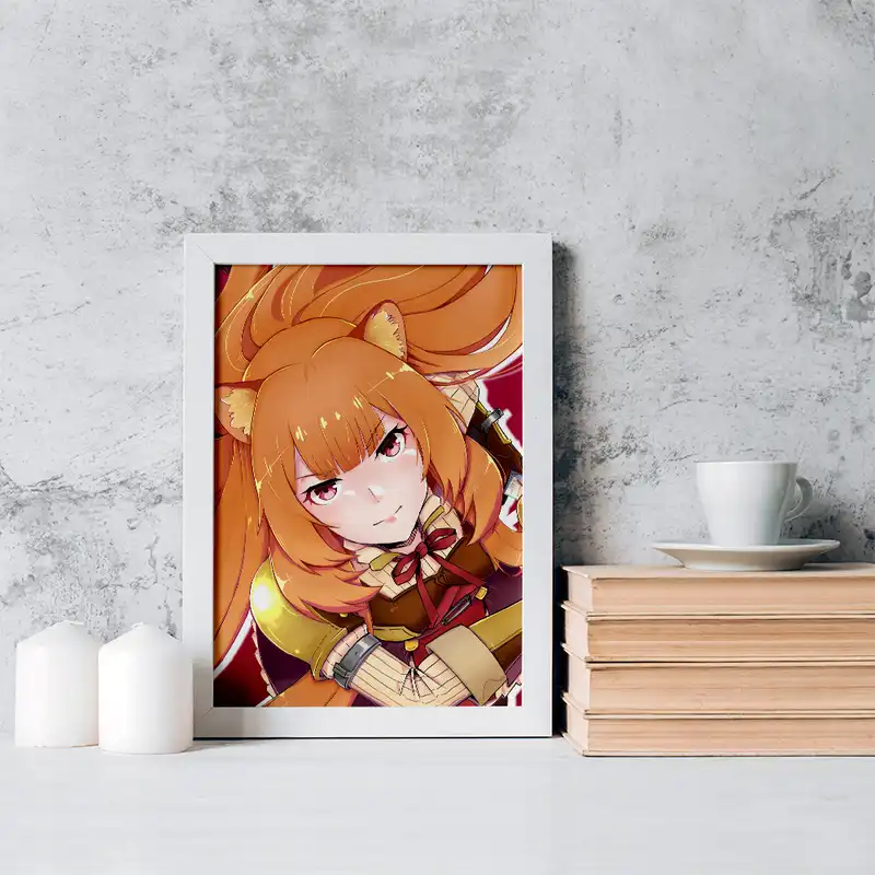 تابلو خندالو مدل رافتالیا انیمه ظهور قهرمان سپر کد 15931